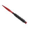 Small Round Hair Brush,Mini Ultra Thin Aluminum Tube Nylon Bristles Round Styling Hair Brush Roll Hairbrush for Thin Hair, Short Hair, Bangs, Beard, Lifting, Curling(number 3)