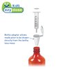 EZY DOSE 5 mL Sterile Plastic Oral Syringe & Dispenser, Includes Bottle Adapter, BPA Free