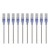 Monoprice Cat6A Ethernet Patch Cable - Snagless RJ45, 550Mhz, 10G, UTP, Pure Bare Copper Wire, 30AWG, 10-Pack, 1 Feet, Black - SlimRun Series