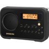 Sangean SG-104 AM/FM Clock Portable Digital Radio (Renewed)