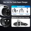 Tera Charger Adapter for Tesla to J1772: Max 48Amp 250V Tesla to J1772 Charging Adapter Fit for All J1772 EVs with Anti-Drop Lock J1772 Electric Vehicle Accessories White A02
