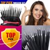 Antonki Tweezers, Precision Tweezers Set, Craft Tweezer Kit, Soldering Tweezers, Jewelry Tweezers, Pointed Ingrown Hair Tweezers, Eyelash Extension Tweezers, Eyebrow Tweezers - 12 Pack with Case