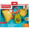Fisher-Price Baby Toys Taco Tuesday Set, 3 Pretend Food Rattle & Sensory Activities for Newborns​ Ages 3+ Months