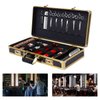 CeRaBuRET Barber Carrying Case with Lock, Hairdresser Tool Box Organizer Traveling Case, Professional Salon Hair Cutting Grooming Kit Storage Organizer for Clippers, Barber Supplies, Hair Stylist