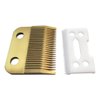 2023 Upgraded Gold Adjustable Replacement Blades Set #1006-30-15-10 for Taper 2000#8472-850 Hair Clippers