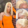 YATUWIN Bob Wig Human Hair 613 Lace Front Wig Human Hair 180% Density Blonde Wig Human Hair Straight Frontal Wigs Human Hair 13X4 Bob Lace Front Wigs Human Hair Short Bob Wigs for Black Women 16 Inch