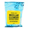 Trader Joe's Micellar Cleanser and Makeup Remover 20 Pre-Moistened Towelettes 7.87 in x 7.87 in - Pack of 2