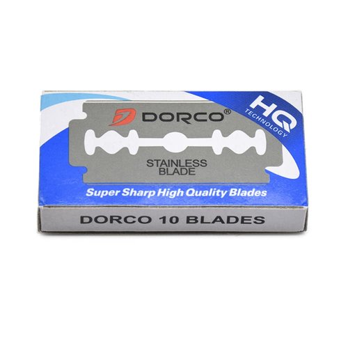 Dorco Platinum ST300 Stainless Steel Razor Blades - Pack of 10 Blades