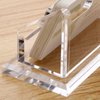 SANRUI Business Card Holder for Desk Clear Acrylic Business Card Display Business Card Stand Office
