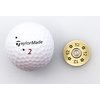 Full Metal Markers 12 Gauge Unique Magnetic Metal Golf Ball Marker with Hat Clip Accessory for Men & Women Shotgun (2 Ball Markers + 1 Hat Clip)