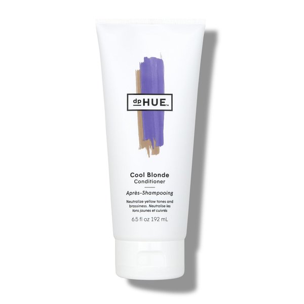 dpHUE Cool Blonde Conditioner, 6.5 oz - Purple Conditioner for Color-Treated Hair - Blonde Toner - Neutralize Unwanted Yellow, Brassy Hair Tones - Moisturizing Conditioner for Soft, Shiny Hair