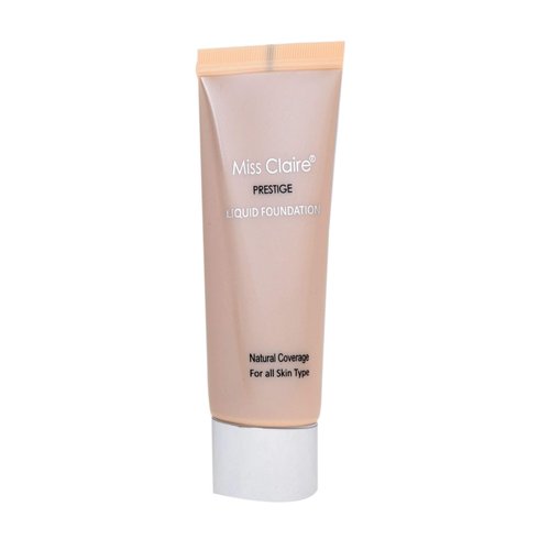Miss Claire Prestige Liquid Foundation Natural Coverage, 33 Beige, 35 ml