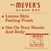 MRS. MEYER’S CLEANDAY Clean Day's Bar Soap, Use as Body Wash or Hand Soap, Cruelty Free Formula Made with Essential Oils, Oat Blossom Scent, 5.3 oz, 1 Bar