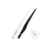 2pcs Clear and Black Manual Tattoo Microblading Pen Tattoo Machine Eyebrow Microblading Pens Best for Permanent Makeup Tattoo Supplies