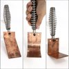 scottchen PRO Welding Spoon Copper Welding Spoon Welders Helper,3 Plate Set, Flat/Curved/Angle Copper Paddle Backer