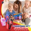 Spider Walkie Talkies Toys: 3 Pack Kids Walkie Talkies Christmas Birthday Gifts for 3 4 5 6 7 8 9 10 Year Old Boys Girls Toddler Outdoor Camping Toy 2 Way Radio Toy for Boy Kid Age 3-4 4-6 5-7
