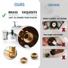 PROOX All Metal Tub Spout with Diverter Chrome, Diverter Tub Spout for Hand Shower