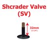 2 Pack - Tube, 700 x 28-35 (27 x 1-1/8-1-1/4) 32mm Schrader Valve, Sunlite Bicycles