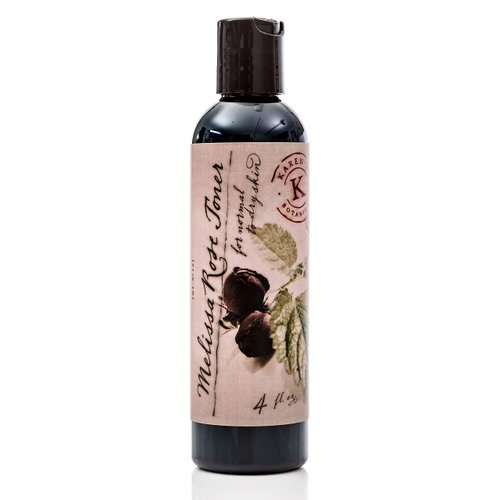 Melissa Rose Toner, a Soothing Astringent for Normal to Dry Skin, 4 Oz