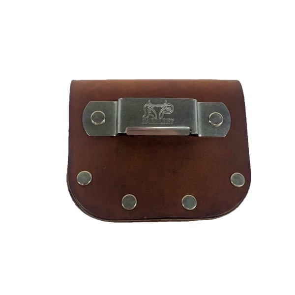 Leather Tape Measure Holder (Dark Brown)