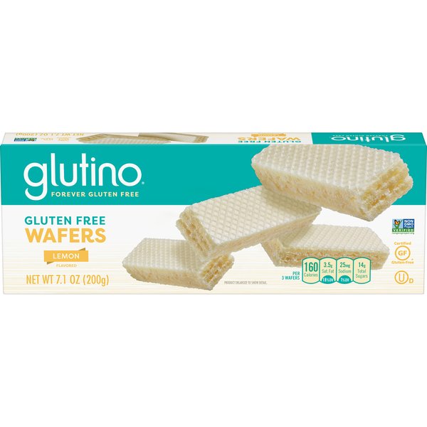 Glutino Gluten Free Wafers, Lemon Flavor, 7.1 oz