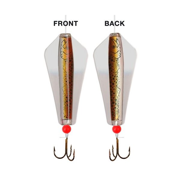 Tom's Taz Lures 046 Brown Trout - 13.5 gram Tasmanian Devil Fishing Lure