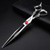 6/7/8/9 inch Professional Hair Cutting Thinning Scissors Barber Shears Hairdressing Salon Set (8 inch flat)