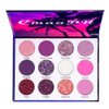 MEICOLY Glitter Eyeshadow Palette,Purple Pink Pressed Shimmer Pigmented Mineral Ultra Makeup Palette Matte Mermaid Shiny Eye Shadow Powder Long Lasting,12 Colors