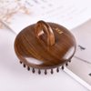 TAN MUJIANG Massage Hair Comb Hair Brush Round Shape (Round Shape Hair Comb)
