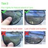WENDA Hi Clear Stick On Bifocal Lenses Reader Magnifying Adhesive Reading Lens Sticker Sunglasses Safety Glasses Magnifier Add On (Clear, 2.0)
