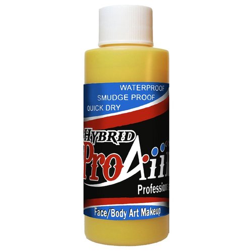 ProAiir Face and Body Painting Makeup - 2oz (60ml) Yellow