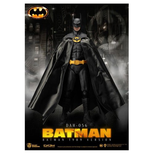 Beast Kingdom Batman 1989: Batman DAH-056 Dynamic 8ction Heroes Action Figure Multicolor