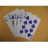 Bicycle Purple Trace Playing Cards Angel Devil Design
