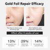 Gold Foil Peel-Off Mask, 98.4% Gold Peel Off Face Mask Anti-Wrinkle, Anti-Aging Golden Exfoliating Mask, Blackhead Remover Mask for Moisturizing Deep Cleansing(2PCS)
