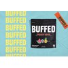 BUFFED Energy Powder Stick Packs, Drink Mix | Clean, Healthy Boost Packets | 150mg Caffeine + Hydration | Nootropics, Organic Mushrooms, B-Vitamins, Electrolytes | 30 Pack-Pineapple Thrash