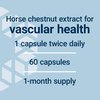 Life Extension Venotone – Standardized Horse Chestnut – Promotes Healthy Fluid Balance – Gluten-Free, Non-GMO – 60 Capsules