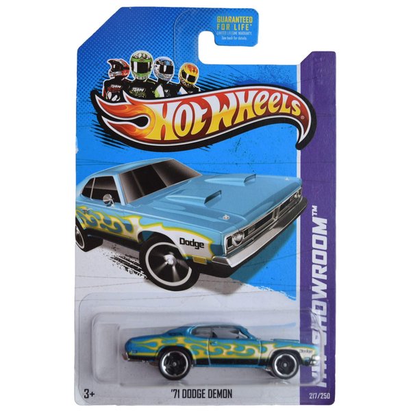 Hot Wheels '71 Dodge Demon, HW Showroom 217/250 [Teal]