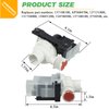 137221600 134051200 Washer Drain Pump by Techecook (365-DAYS WARRANTY) - Replacement for Kenmore Frigidaire Washing Machine - Replacement Part 137108100, 137151800, AP5684706, 134740500, PS7783938