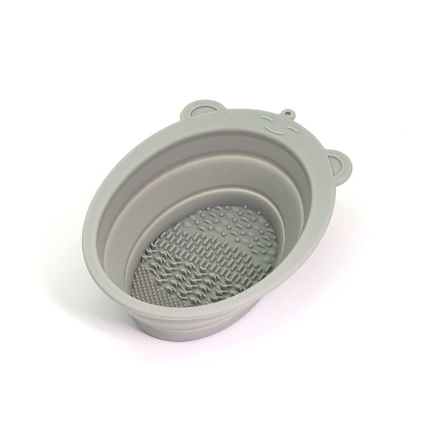 Freetune Collapsible Shaving Bowl - Silicone Rubber Multi Purpose Portable Bowl - Pocket Size, Easy to Carry, Durable, Flexible