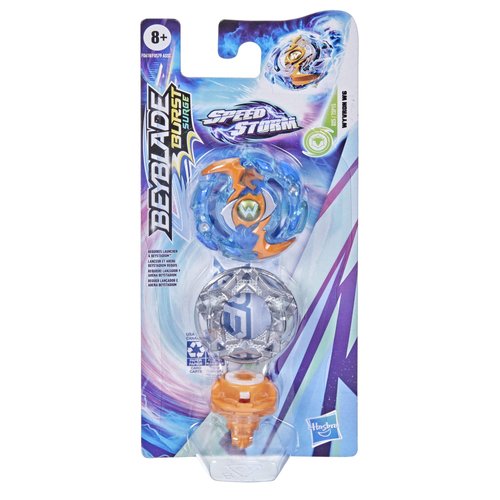 Beyblade Burst Surge Speedstorm Wyvron W6 Spinning Top Single Pack - Defense Type Battling Game Top, Toy for Kids Ages 8 and Up
