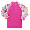 BAOHULU Girls Swimsuit Two Piece Tankini UPF 50+ UV Protective Rash Guard Set 3-12 Years S240_HotPinkLong_8A