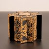Puzzle Box Functional, Puzzle Cube Detachable - Lament Configuration with Base, Deformation Puzzle Lock Box Decoration