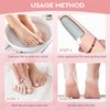 Nuve Smooth Pedicure Wand, Electric Callus Remover for Feet, Portable Smooth Pedicure Stick, Callus Removal Tool, Waterproof, for Treating Dry Cracked Heels, Calluses and Dead Skin.