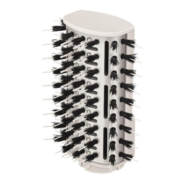 FUNTECK Paddle Brush Attachment with Nylon & Boar Bristles Compatible with Shark FlexStyle Air Styling, Ideal for Straight, Wavy, Curly, and Coily Hair