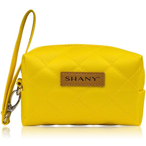 SHANY Limited Edition Travel Makeup Bag Cosmetics Tote Bag Make Up Organizer Women Purse for Toiletries, Blonde