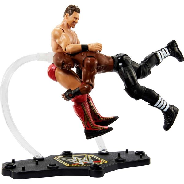 Mattel Bobby Lashley vs The Miz Championship Showdown 2-Pack 6-inch Action Figures Friday Night Smackdown Battle Pack for Ages 6 Years Old & Up