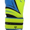 Vizari Avio F.P. Soccer Goalkeeper Gloves - Superior Grip, All Skill Levels - Non-Slip Receiver Gloves | for Kids and Adults (Blue/Green, Size 5)