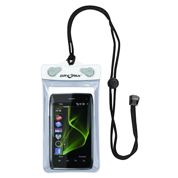 DRY PAK DP-46W White/Gray 4" x 6" GPS, MP3, Cell Phone Case