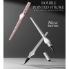 Easilydays Brown Eyebrow Liquid Pencil with Two Tipped Micro-Fork, Waterproof & Smudge Proof Liquid Eyeliner Felt Tip Applicator, High Pigmented Liner, Long-Lasting, Quick Drying for Women, 01 Brown