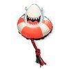 Max & Molly Snuggles Shark Dog Toy for Small to Medium Dogs, Includes Rope Chew for Soft Play & Teething Puppies, Light, Squeaky, Cute and Interactive Toys for Pets - Frenzy The Shark